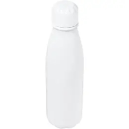 Altitude Nevaeh Aluminium Water Bottle Solid White Closed